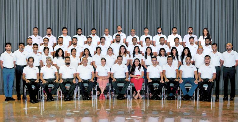 The CMA CGM Lanka team