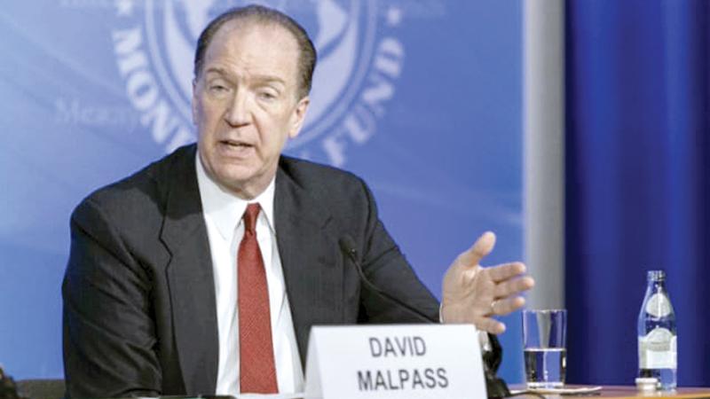 World Bank Group President David Malpass