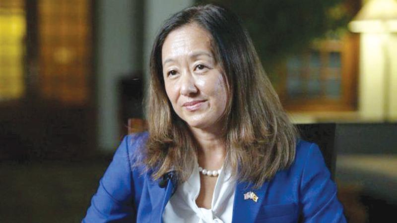 US Ambassador Julie Chung