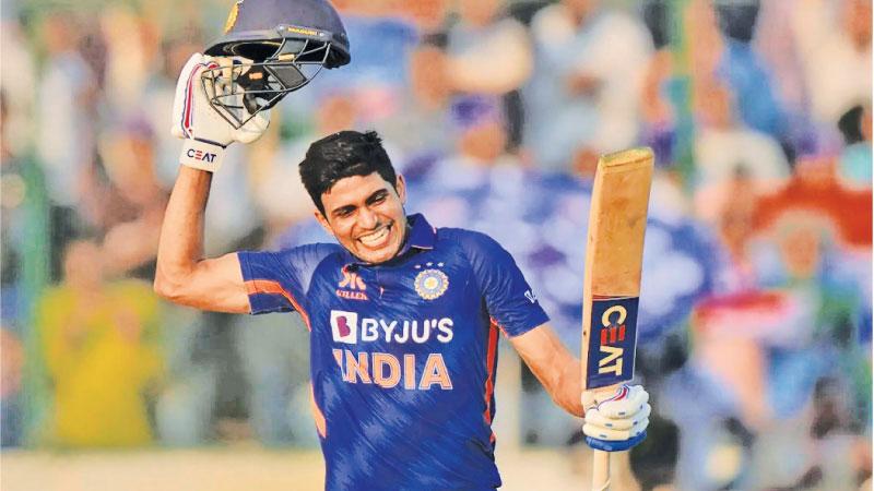 India 349 for 8 in 50 overs (Shubman Gill 208)