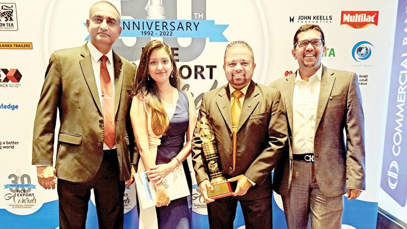 GAC Sri Lanka officials at the NCE Awards 2022