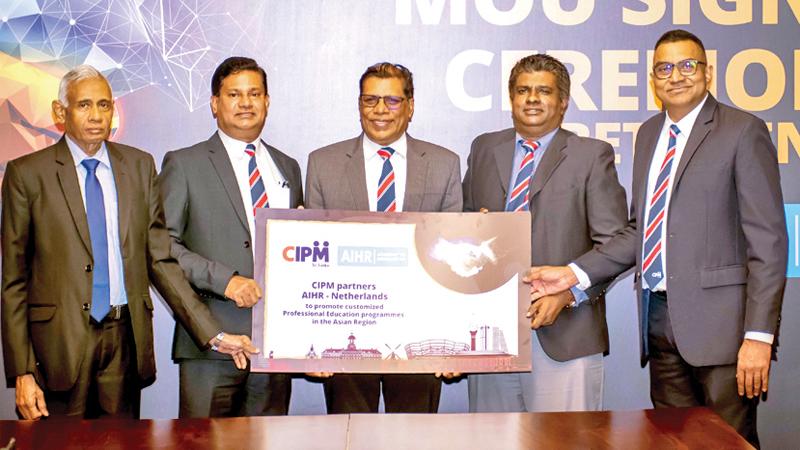 CIPM officials at the event
