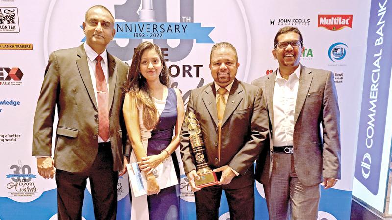GAC Sri Lanka officials at the NCE Awards 2022