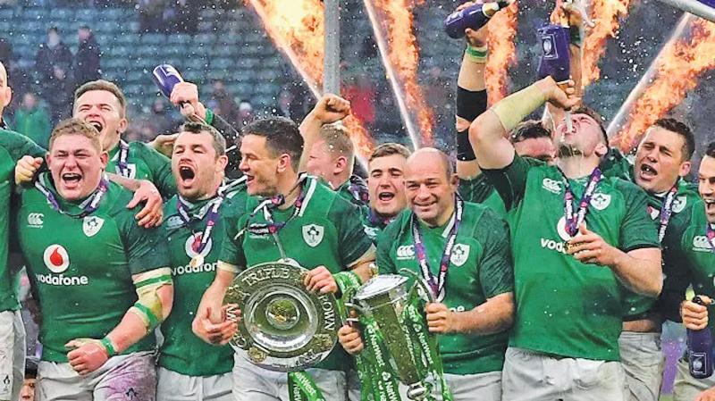 Flashback to 2022: Ireland celebrate the Six Nations triumph