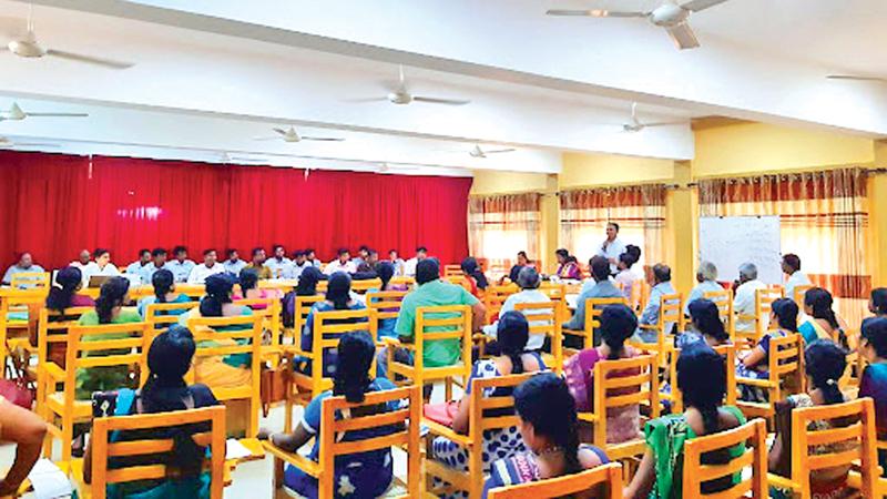 Participants at the The ‘Agri-Tech and Agri-Entrepreneurship’ program in Jaffna.