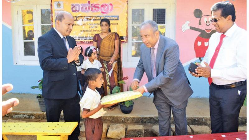 Bank of Ceylon Chairman President Counsel Ronald C. Perera, the General Manager and CEO of the ceremonies organized at the Mandaramnuwara.