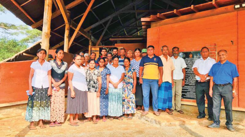 The batch of 25 selected farmers undergoing training