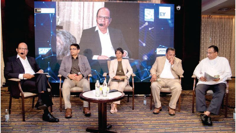Panellists at the event