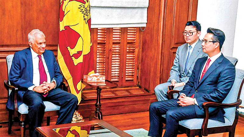 UPF Director General Dr. Yun Young-ho meets President Ranil Wickremesinghe