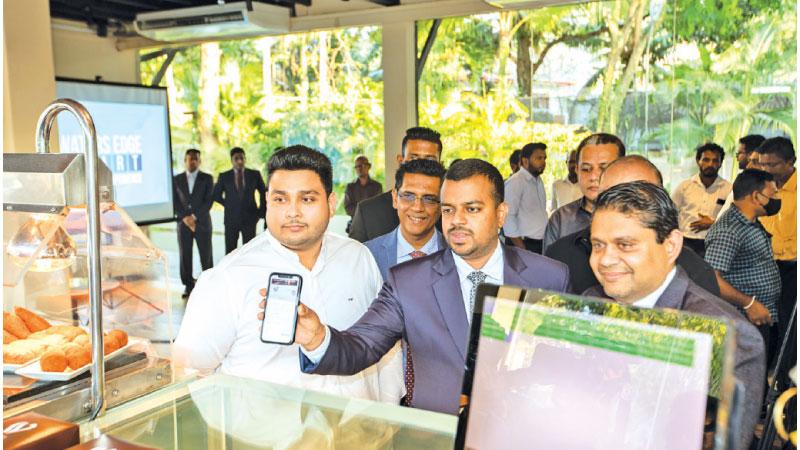 The launch of the digital billing platform at Waters Edge