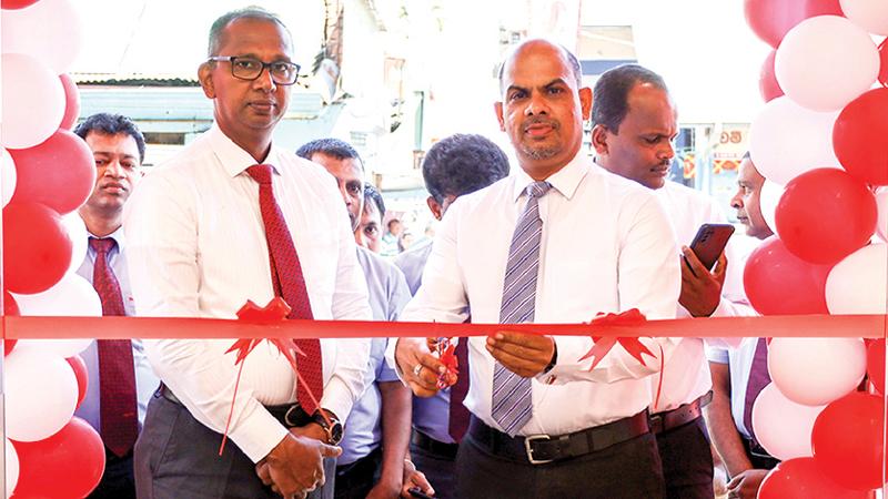 DSI officials open the Passara showroom.