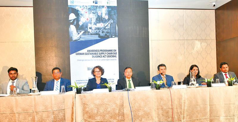 Officials at the head table