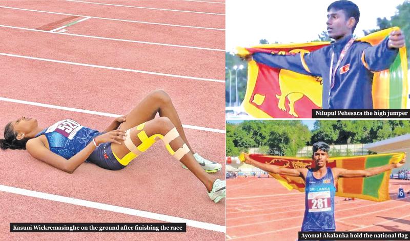 Two more Sri Lankan junior athletes victorious at Asian Youth U18