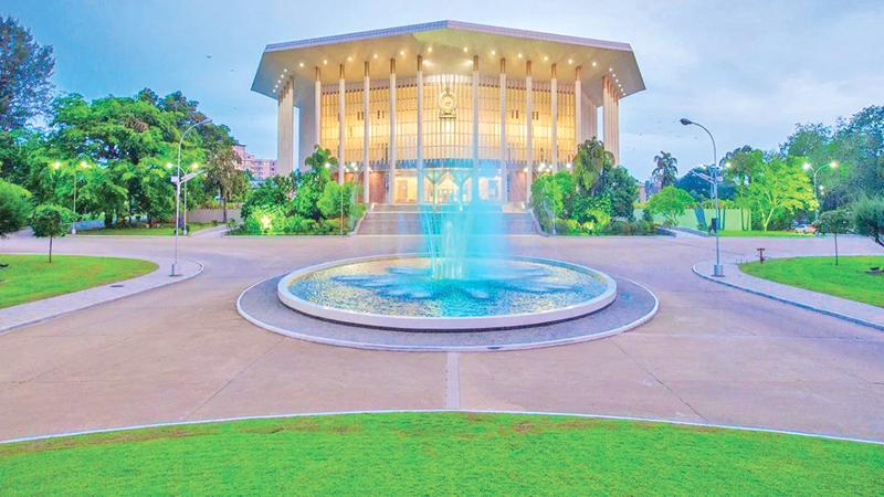 The BMICH at dusk