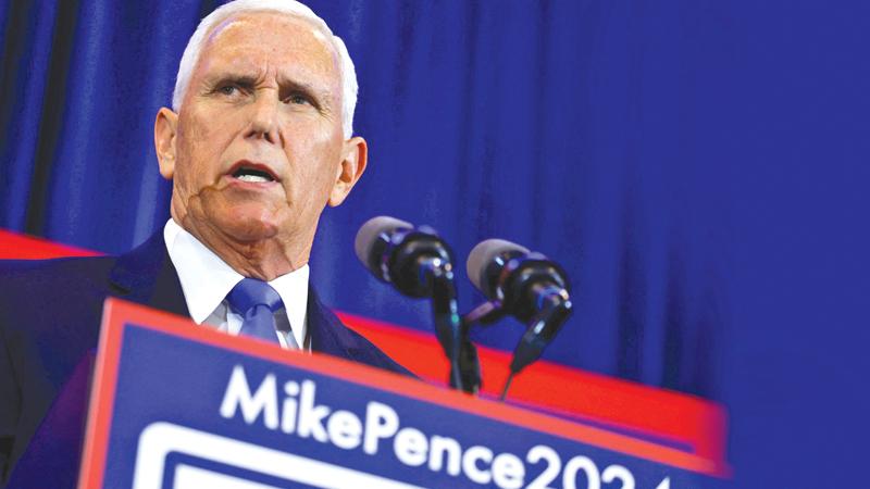 Former Vice President Mike Pence