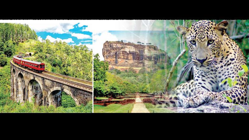 Nine Arch Bridge-Sigiriya Rock-Sri Lankan Leopard