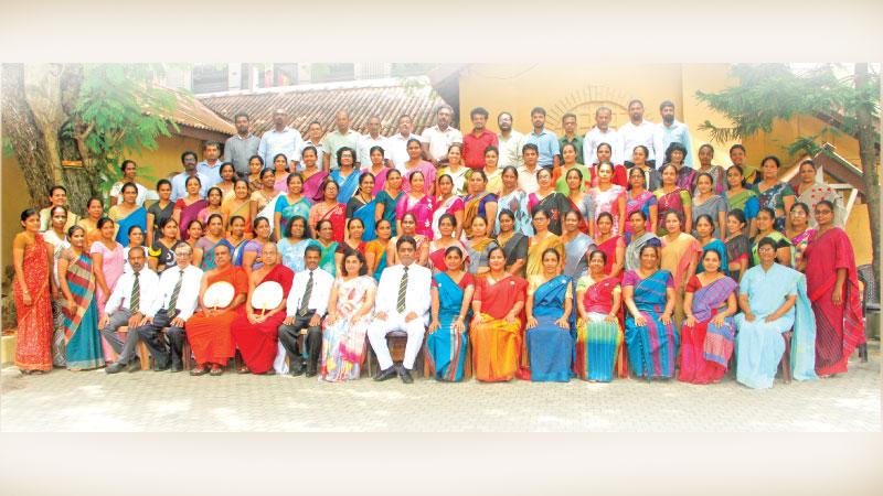 The school Principal and academic staff of junior section