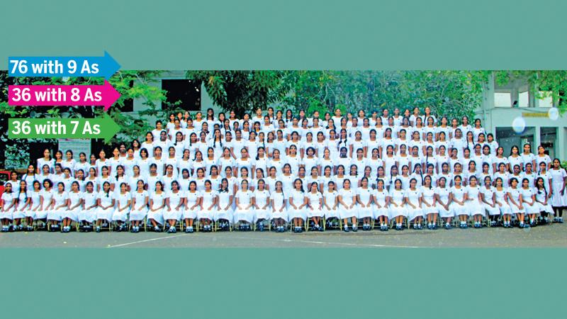 The students who scored top results in the 2021 O/L exams