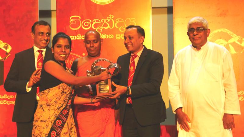 Virajini Tennakoon’s ‘Andhaya Saha Suruttu Nyaya’ won Best Short Story Collection of the Year