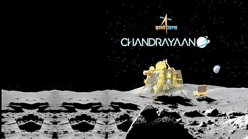 Chandrayan-3 on the moon